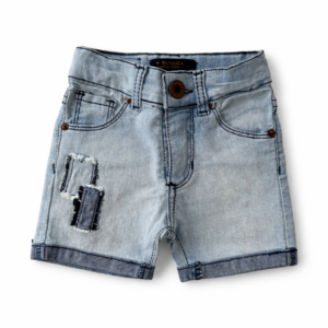 Wanama Short Bebé Denim Celeste Desgastado 3-6 Meses