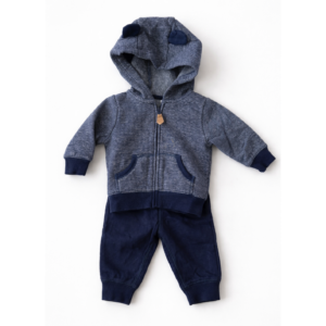 Carter's Conjunto Bebé Hoodie con Orejitas 1-3 Meses