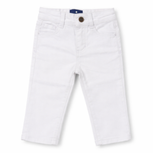 BabyCottons Jean Bebé Blanco 18 Meses