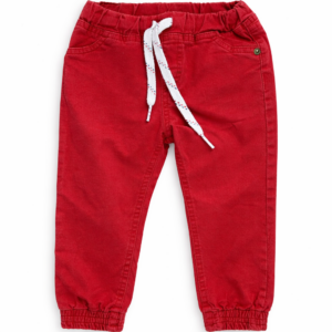 Cheeky Pantalón Jogger Rojo con Elástico 2 Años