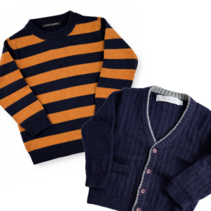 Pack 2 Sweaters Bebé 18 Meses BabyCottons + Little Akiabara Abrigados Invierno
