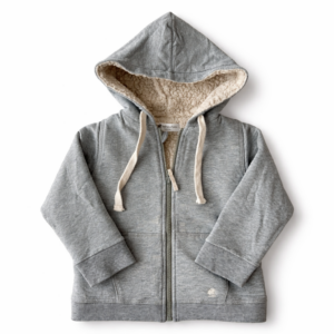 Babycottons Campera Canguro Niño con Corderito Gris 3 Años