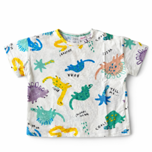 Zara Baby Remera Bebé Dinosaurios 12-18 Meses