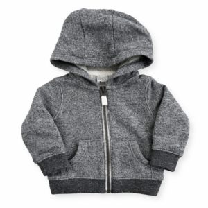 Carter’s Buzo Bebé Gris Con Capucha 9 Meses Hoodie Original