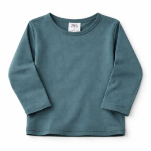 Zara Buzo Bebé celeste 12-18 Meses Algodón Original