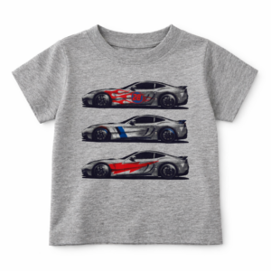 Carter’s Remera Manga Corta gris autos 9 meses