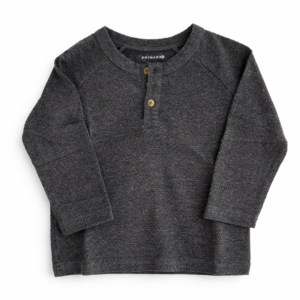 Primark Gris Texturada Manga Larga 6–9M