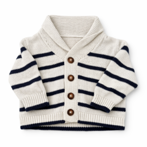 OshKosh B’gosh Sweater blanco y Azul 9 Meses