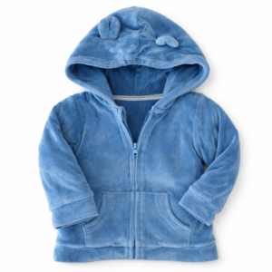Cheeky Campera con Capucha Plush Celeste Talle L