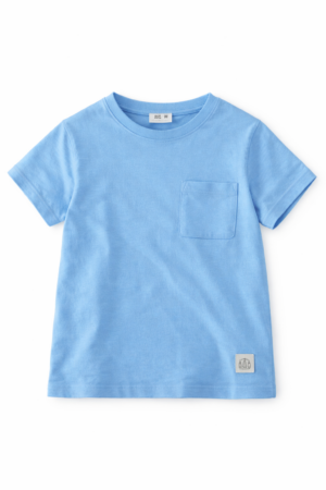 Zara Remera Manga Corta Celeste 18-24 Meses