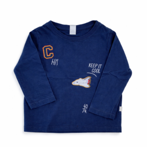 Cheeky Remera Manga larga azul 18–24 Meses