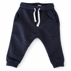 Zara Pantalón Jogger Azul Oscuro con Elástico 12–18 Meses