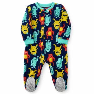 Carter’s Enterito Pijama Polar Monstruos con Cierre 3 Años