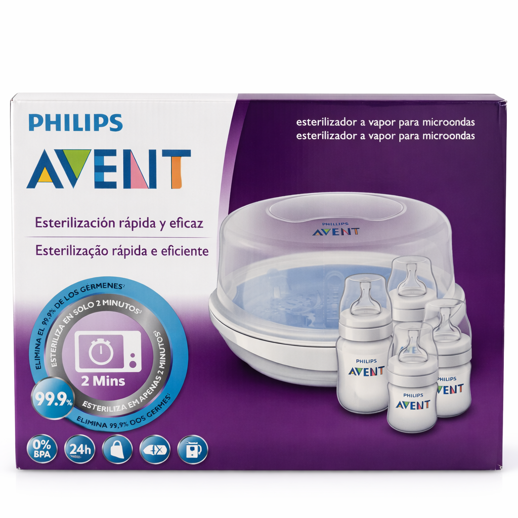 Philips Avent Esterilizador A Vapor Para Microondas - Imagen 2